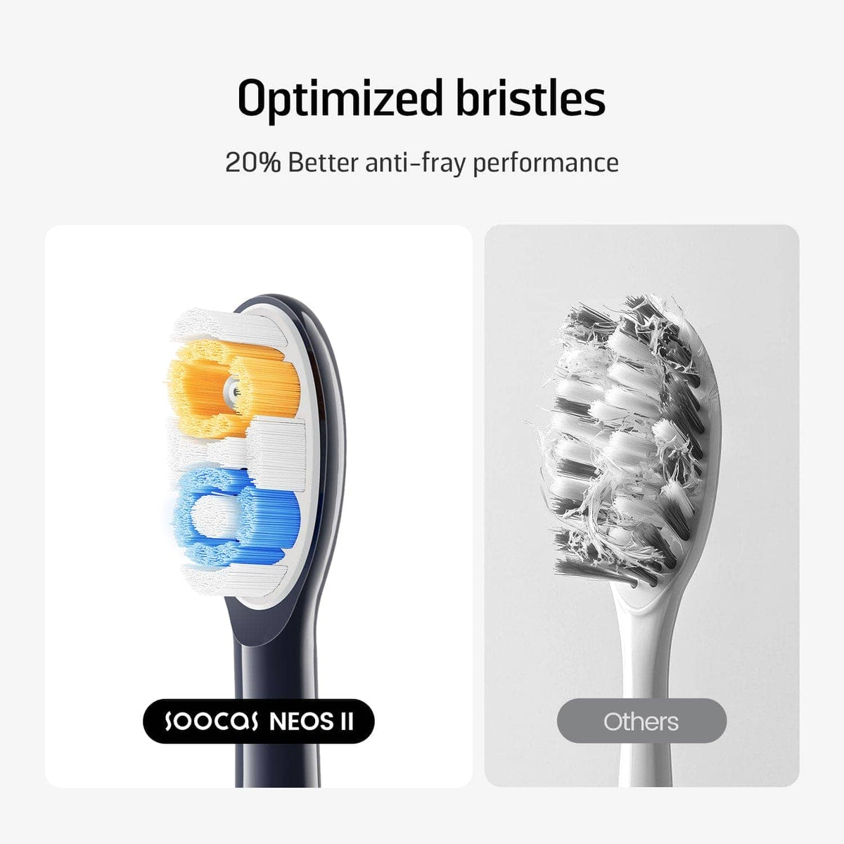 soocas MultiClean Ultra Soft Brush Head