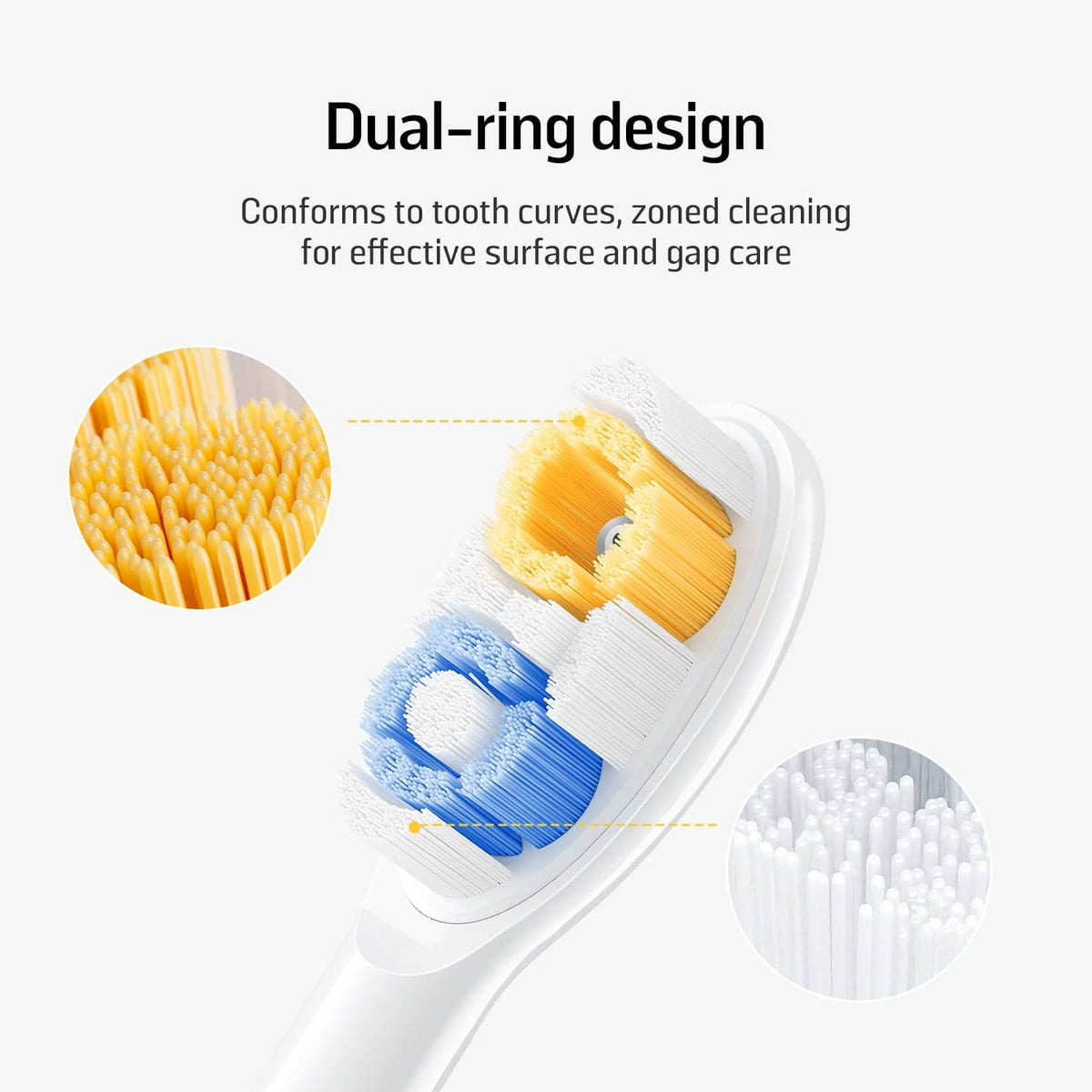 soocas MultiClean Ultra Soft Brush Head