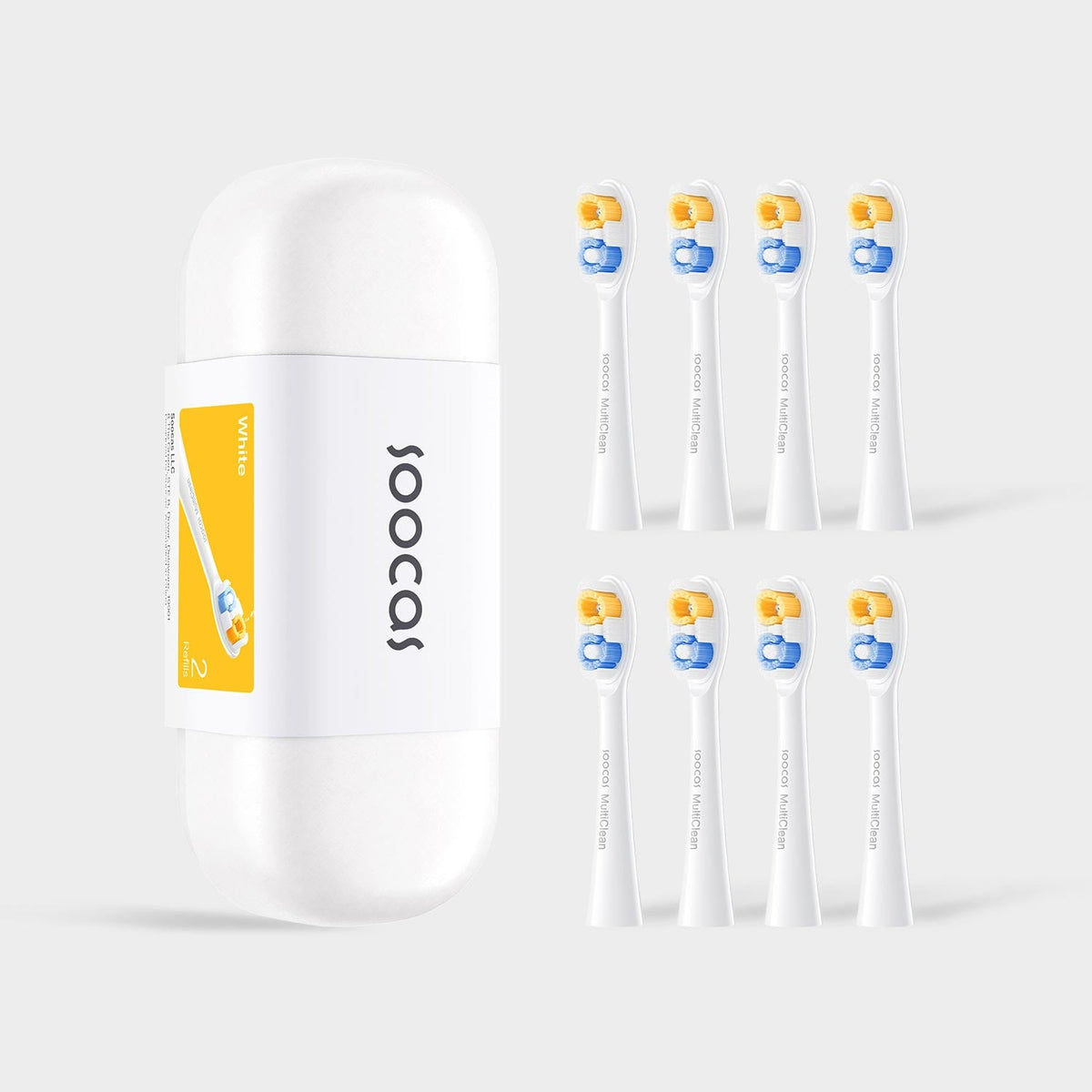 soocas MultiClean Ultra Soft Brush Head