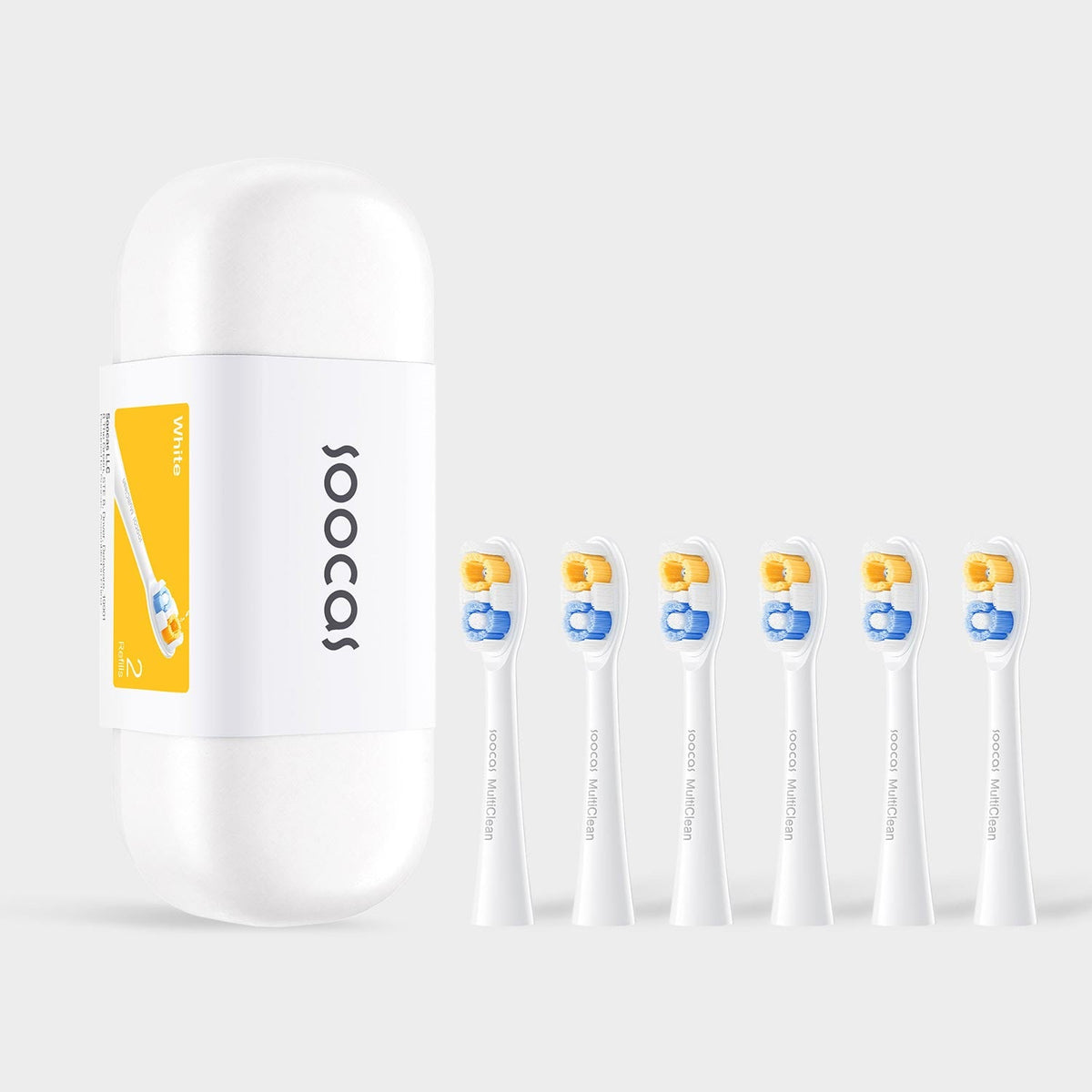 soocas MultiClean Ultra Soft Brush Head