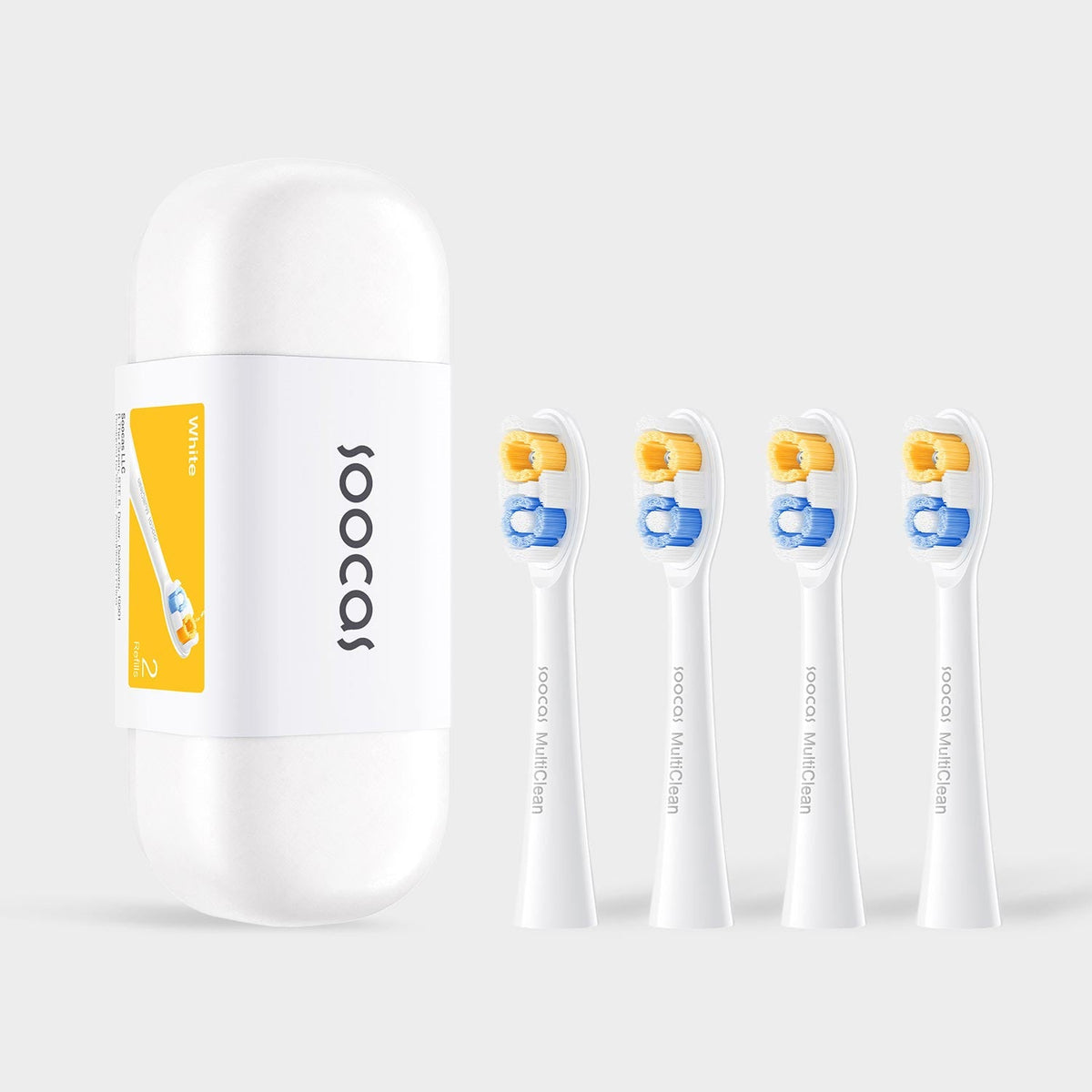 soocas MultiClean Ultra Soft Brush Head