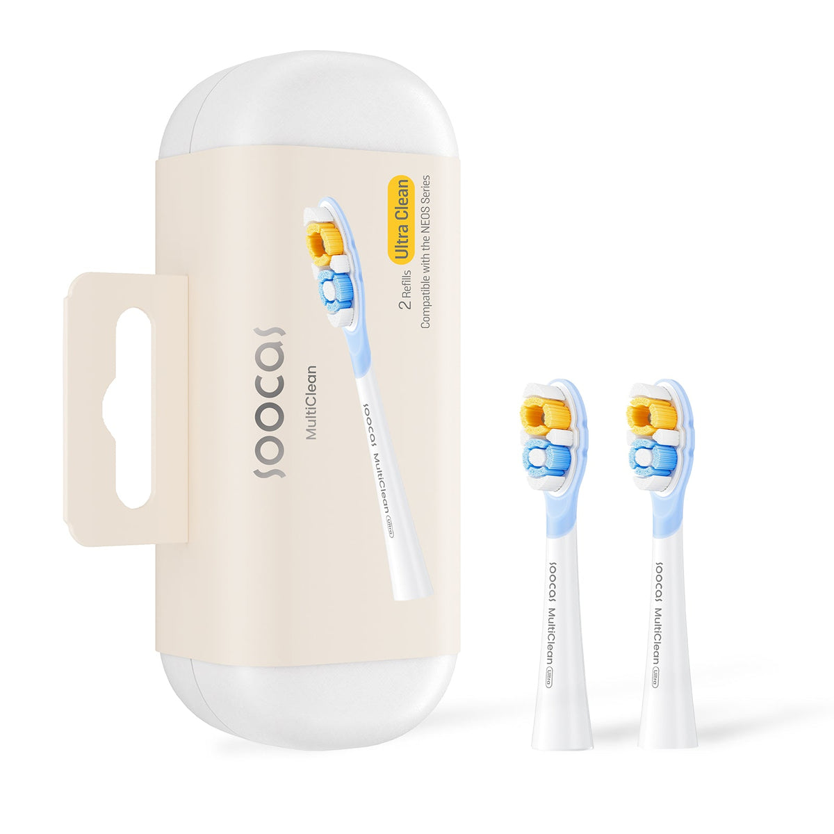 soocas MultiClean Ultra Soft Brush Head
